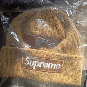Supreme Tan Beanie
